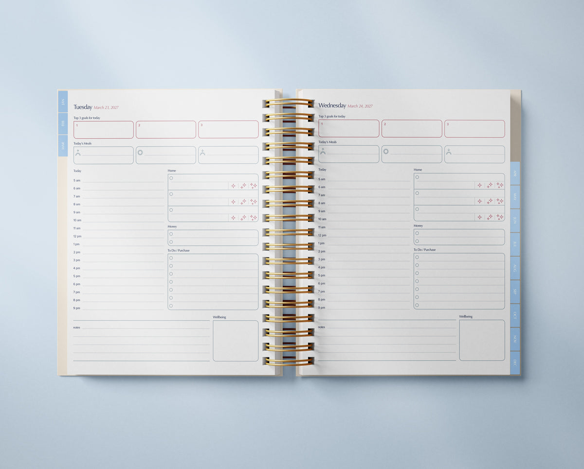 The Well Ordered Day Planner - 2027 Edition (PRE-ORDER)