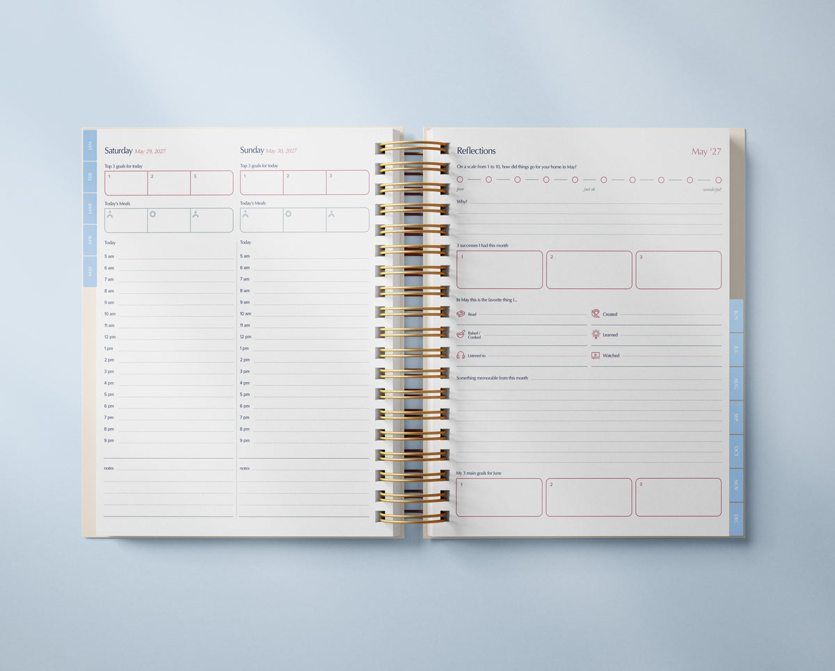 The Well Ordered Day Planner - 2027 Edition (PRE-ORDER)