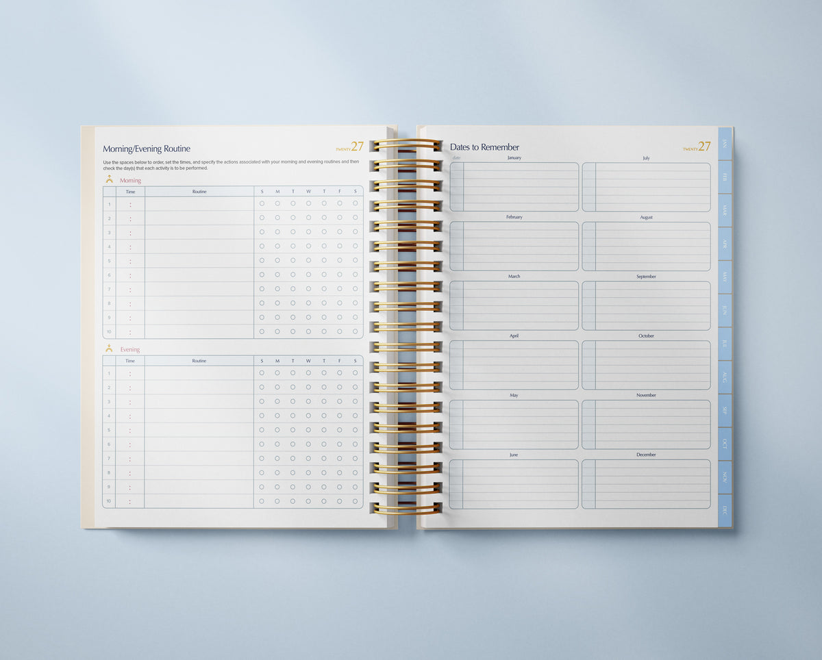 The Well Ordered Day Planner - 2027 Edition (PRE-ORDER)