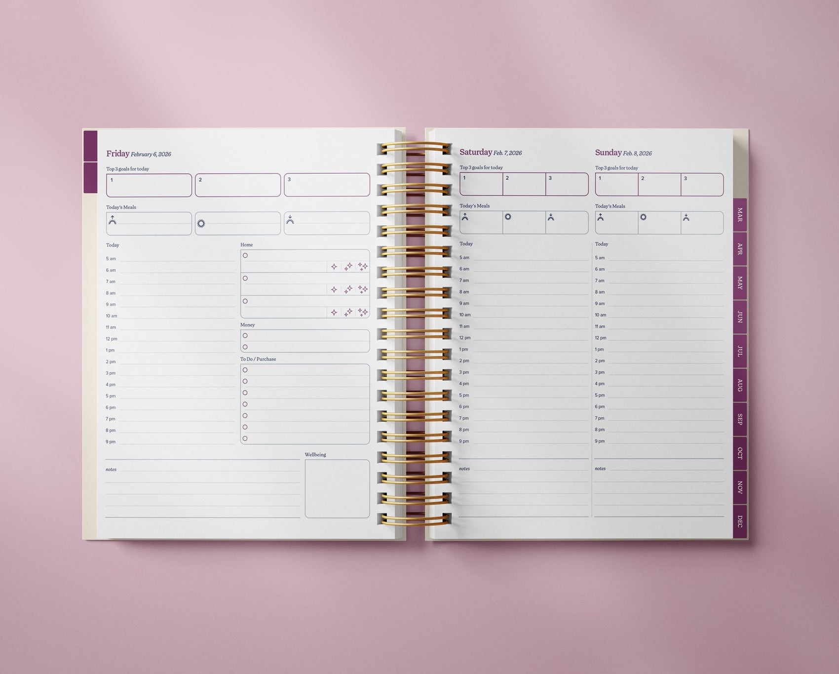 The Well Ordered Day Planner - 2026 Edition