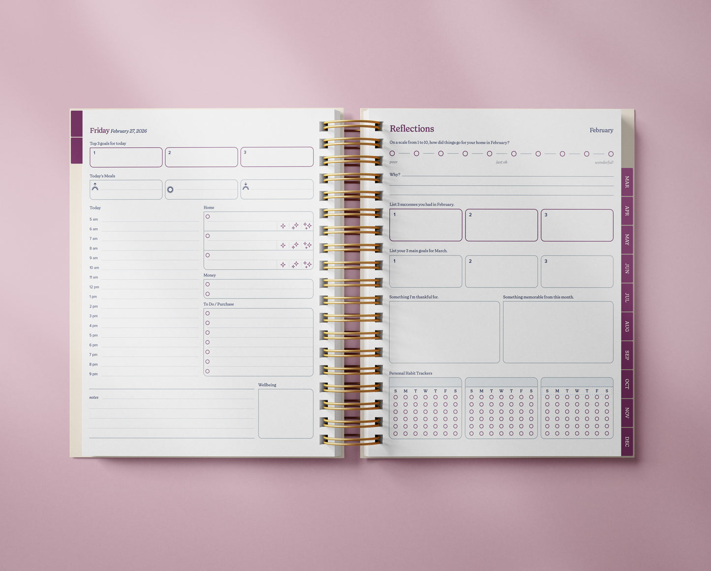 The Well Ordered Day Planner - 2026 Edition