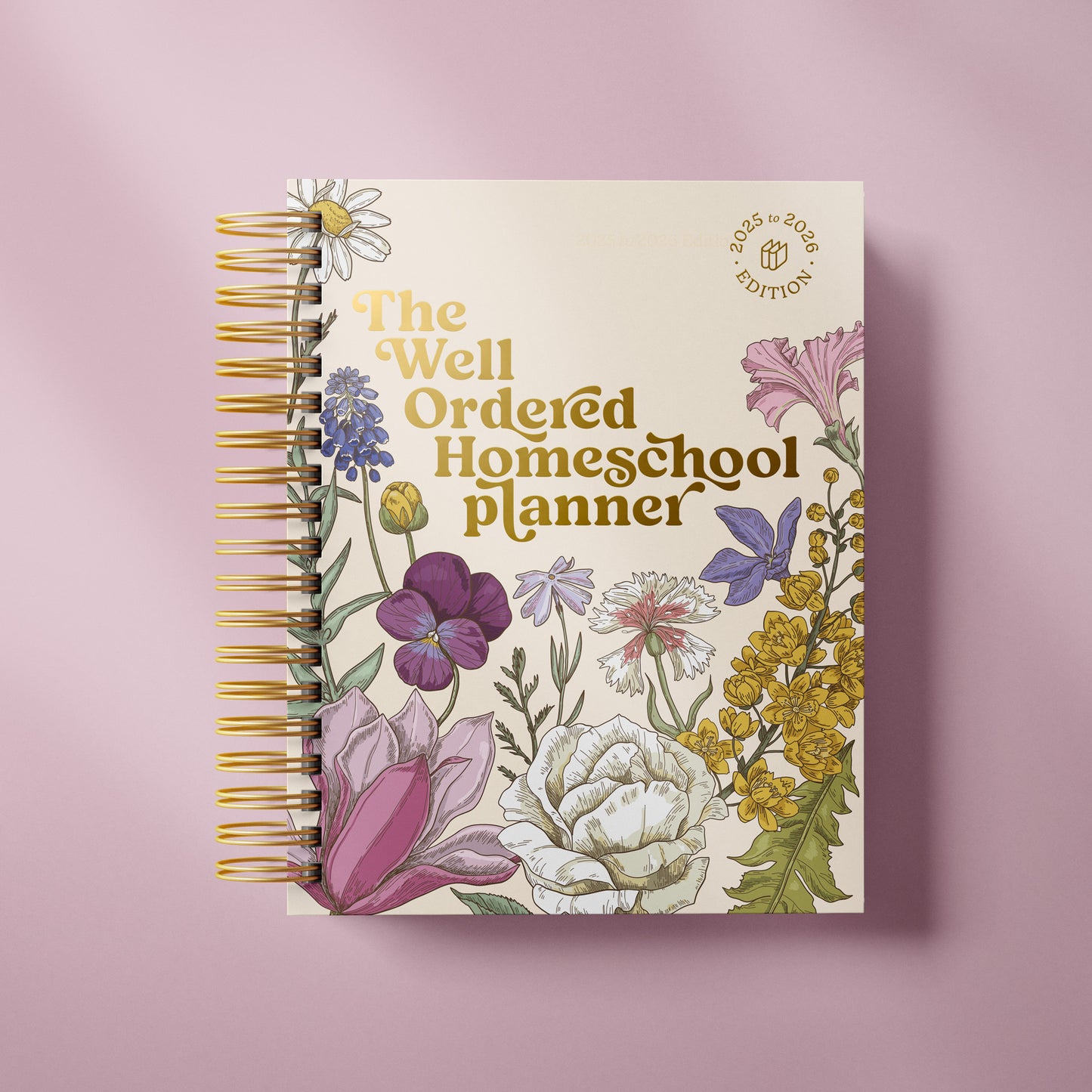 The Well Ordered Homeschool Planner - 2025-2026 Edition (Blemished)