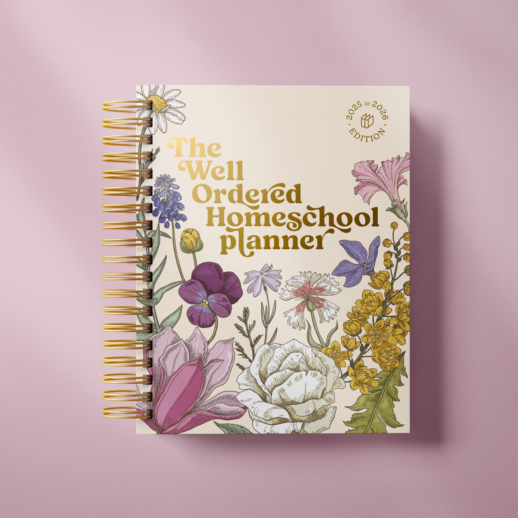 The Well Ordered Homeschool Planner - 2025-2026 Edition (Blemished)