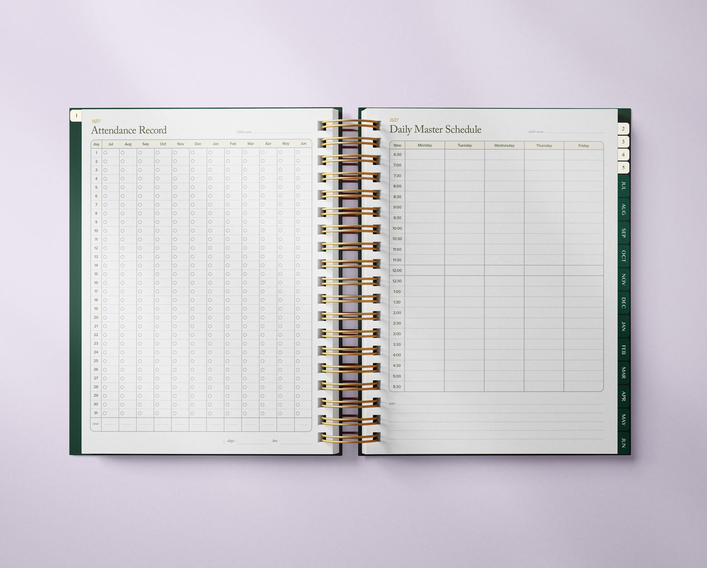 The Well Ordered Homeschool Planner - 2026-2027 Edition