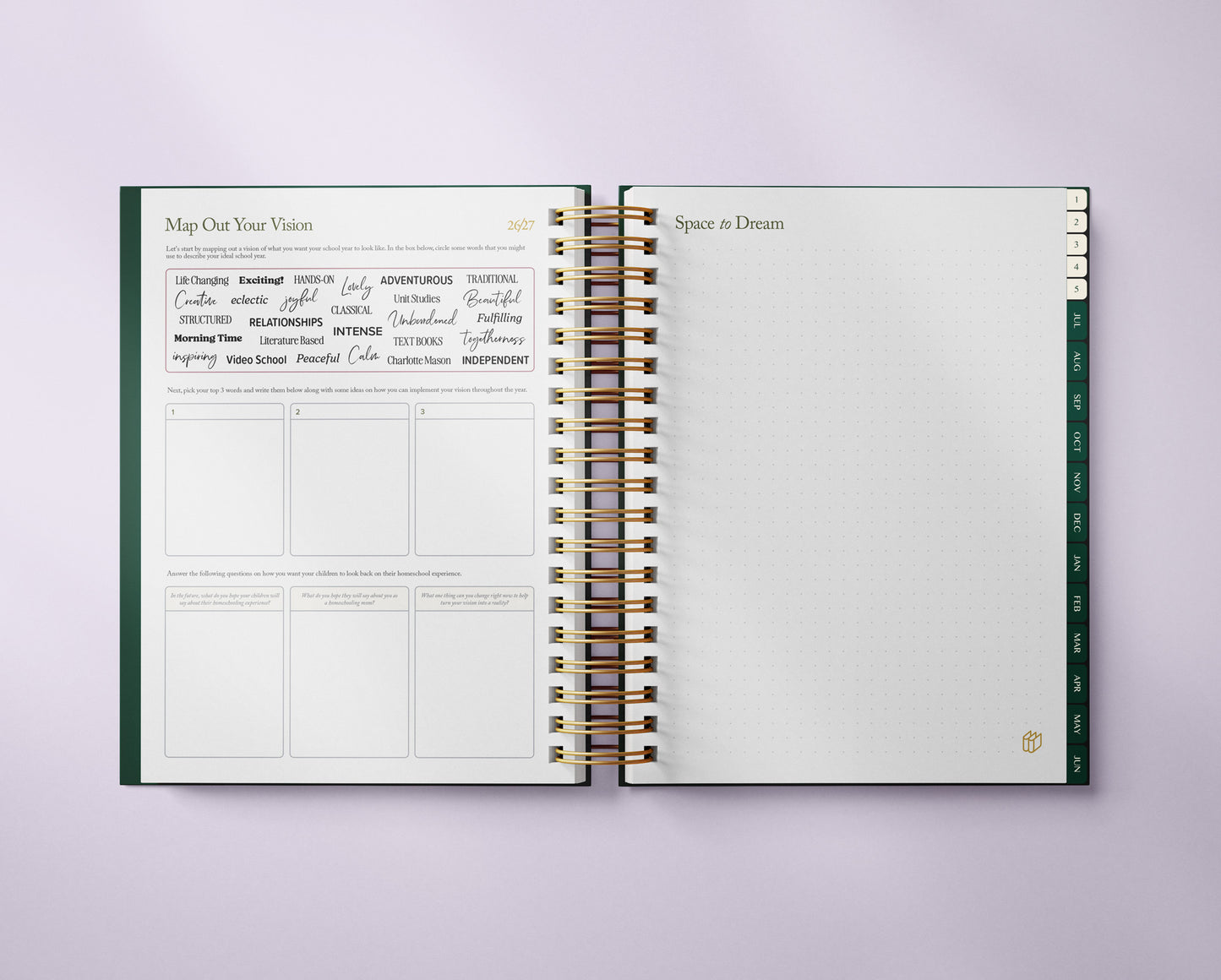 The Well Ordered Homeschool Planner - 2026-2027 Edition